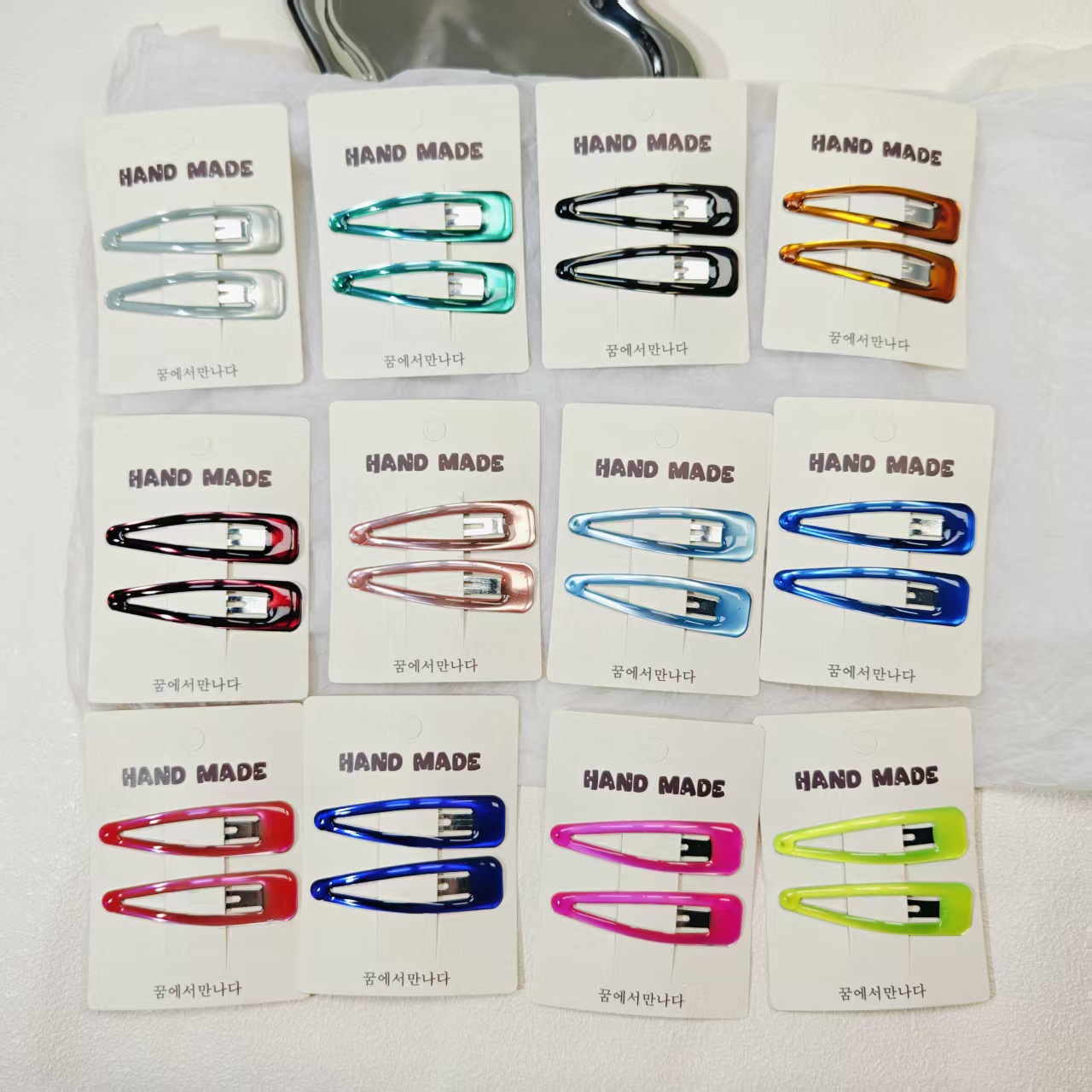 Hair Care Korea - Koreanische neue Haarspange mit Farbverlauf und