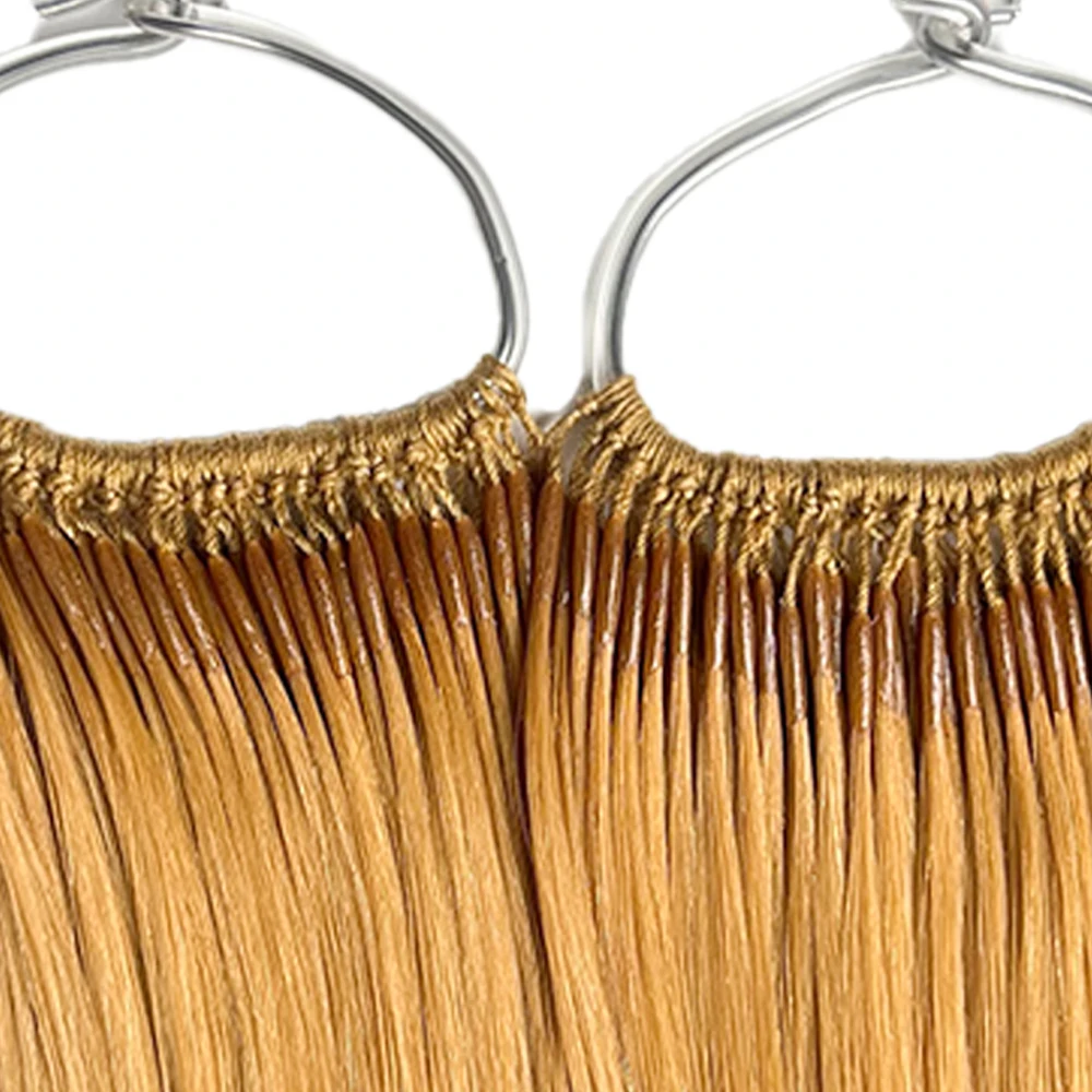 Hair Care Korea - Koreanische Beliebte Baumwollschnur-Twins-Tip Haarverlängerungen, Echthaar, Italienisches